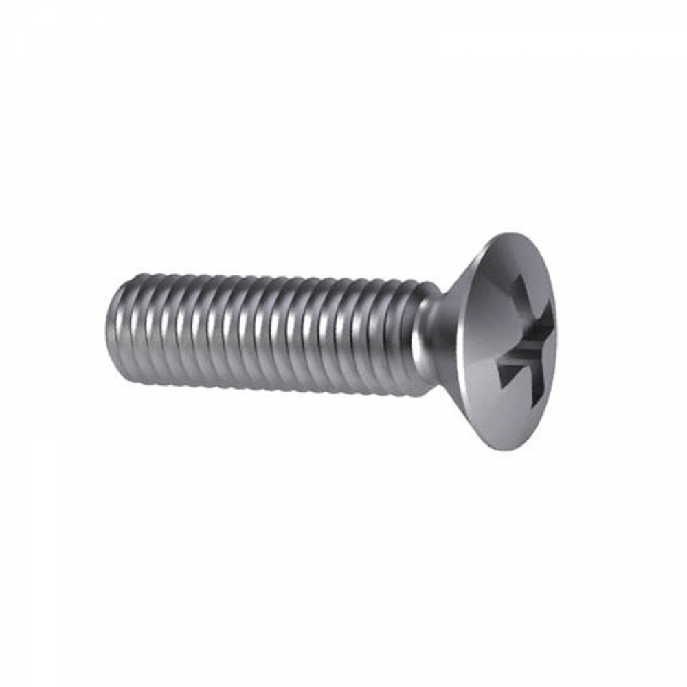 Countersunk screws with PH DIN 965 4.8 Steel Galv M 4 Del 