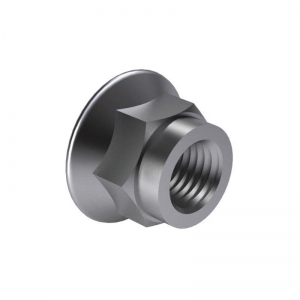 DIN 6926 Self Locking Hexagon Flange Nut With Serration