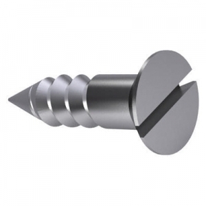 DIN 97 Countersunk Wood Screw, Slotted